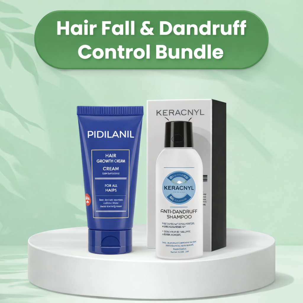 Hair Fall & Dandruff Control Bundle – Strong Roots & Clean Scalp Care