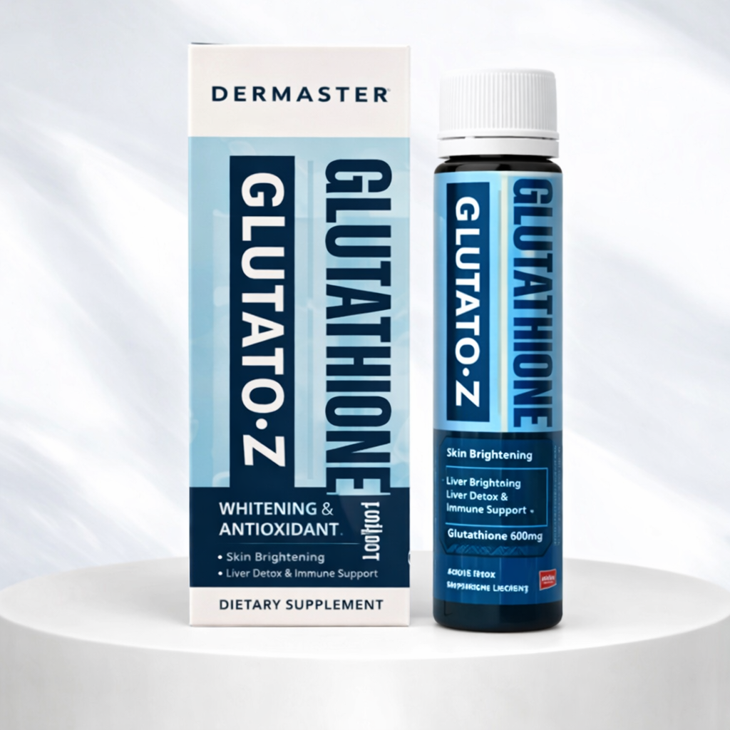 GLUTO-Z Glutathione Oral Shot – Antioxidant Skin Support Liquid (30ml)