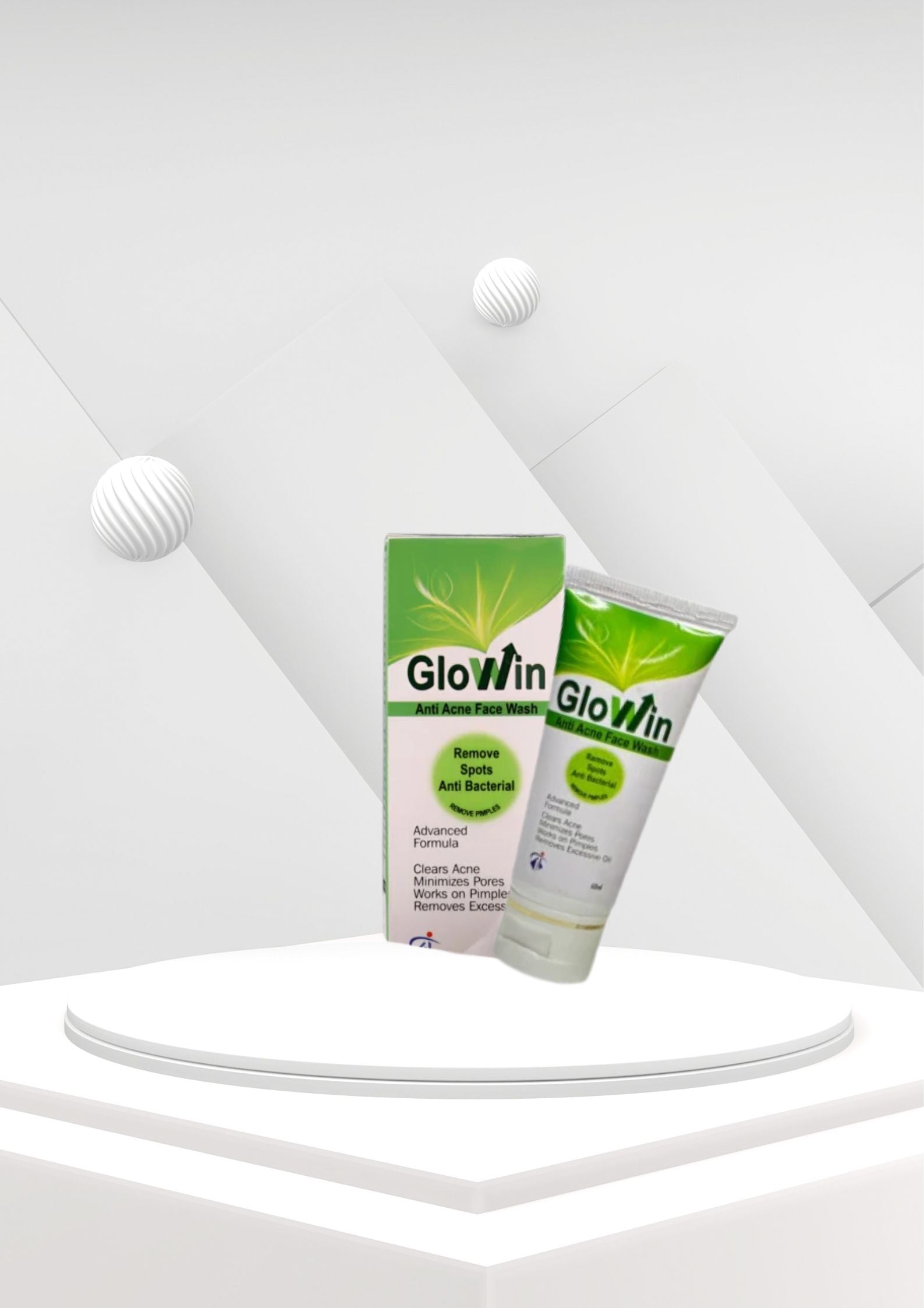 Glowin Anti Acne Face Wash – Deep Cleansing Formula for Clear, Oil-Free Skin