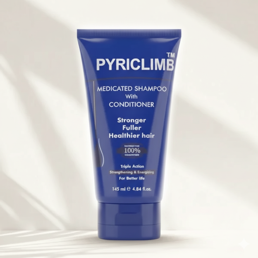 Pyriclimb™ Medicated Shampoo with Conditioner – Stronger, Fuller & Healthier Hair (145ml)