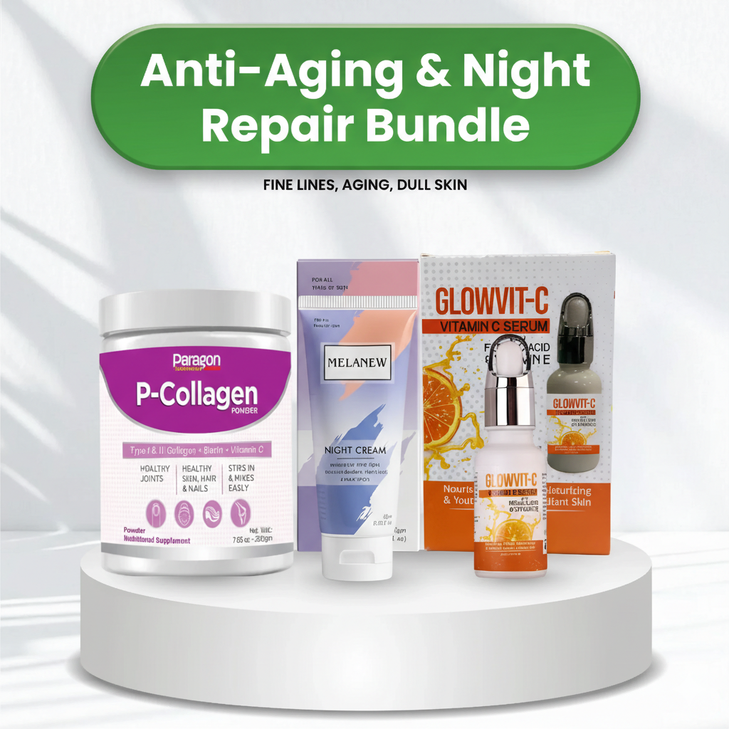 Anti-Aging & Night Repair Glow Bundle – Youthful, Bright & Firm Skin