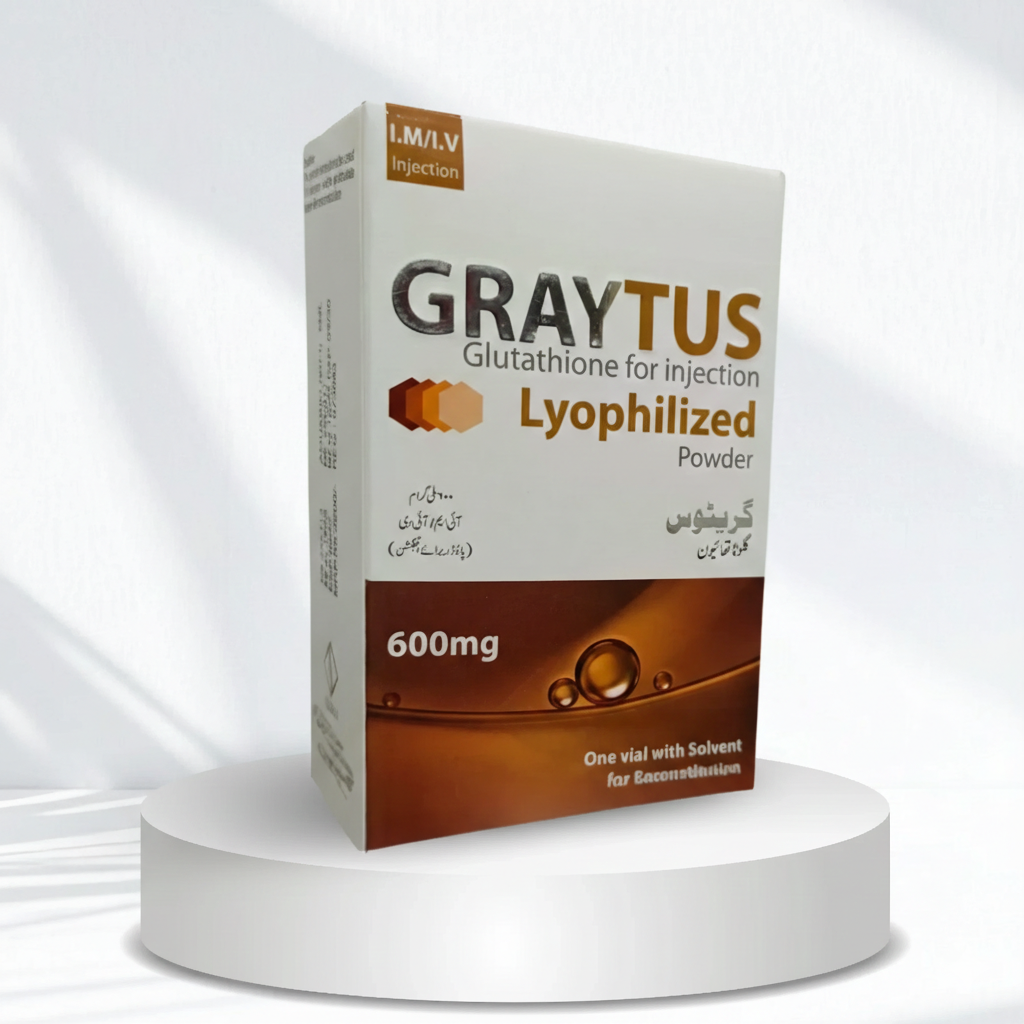 Glutathione Brightening Support Injectable Solution  600Mg