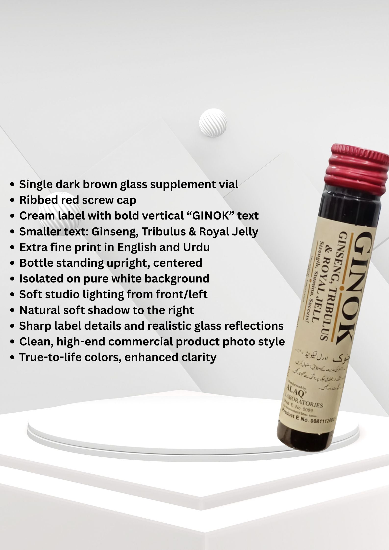 GINOK Oral Shots – Men’s Strength & Stamina