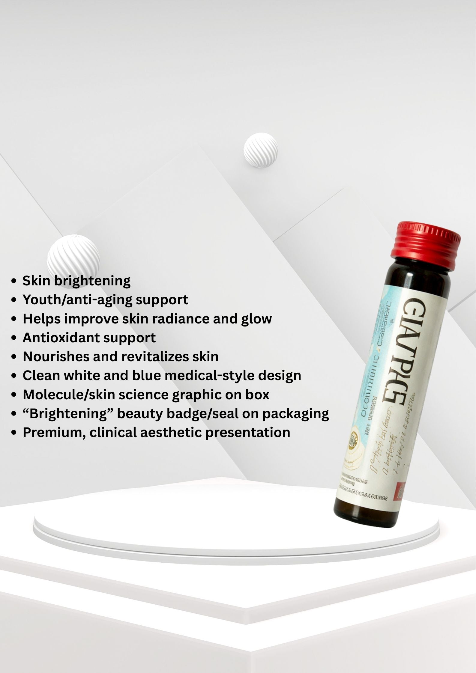 GLUTAGE Glutathione & Collagen Skin Glow Drink